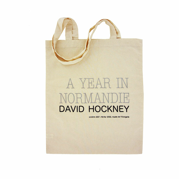 Totebag A year in Normandie David Hockney - Musée de l'Orangerie 2021