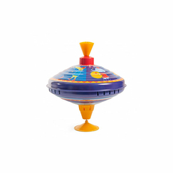 Large metal Spinning top Fanfare - 20 cm - Moulin Roty