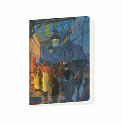 Cahier Louis Anquetin - Place de Clichy le soir, 1887