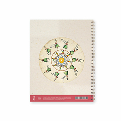 Spiral Notebook G. Ingram / Fores - Magic Circle, 1870 / Fores's Optical Illusions