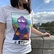 BarbaLouvre - T-shirt Femme Barbabelle