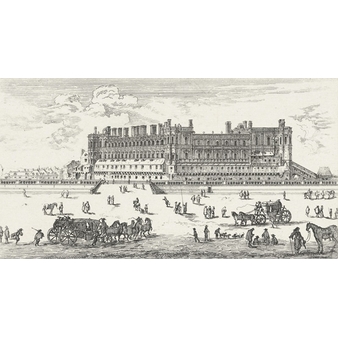The castle of Saint-Germain-en Laye, in 1658 - Israël Silvestre