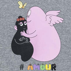 BarbaLouvre - Sweat femme Barbapapa et Barbamama