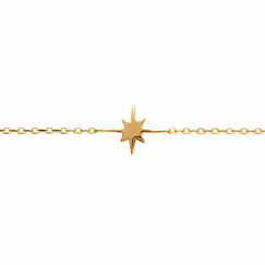 Bracelet Star Gold-plated