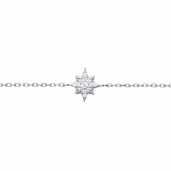 Bracelet Étoile Argent