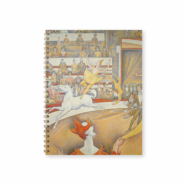 Spiral Notebook Georges Seurat - The Circus, 1891