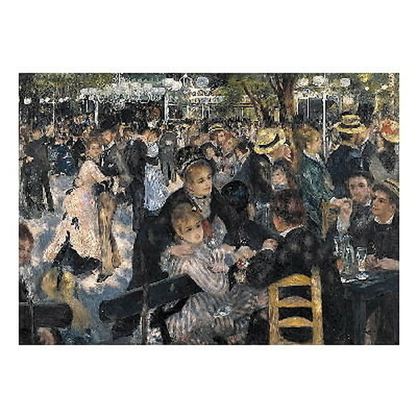 Affiche Auguste Renoir - Bal du moulin de la Galette