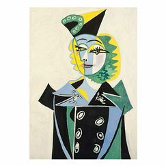 Poster Pablo Picasso - Portrait of Nush Eluard - 50 x 70 cm