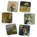6 dessous de verre Auguste Renoir