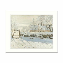 Reproduction Claude Monet - The magpie, between 1868 and 1869