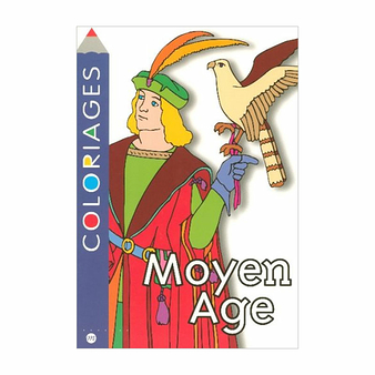 Colouring book Middle Age