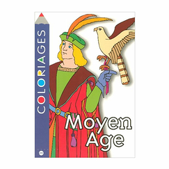 Colouring book Middle Age