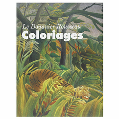 Colouring book Le Douanier Rousseau