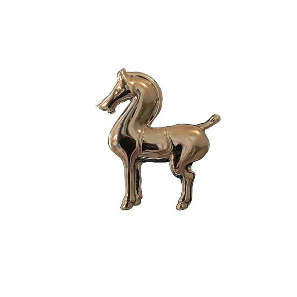 Chinese horse brooch