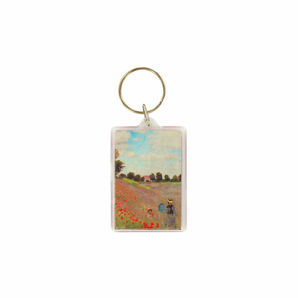 Porte-clés Claude Monet - Coquelicots
