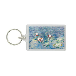 Keyring Claude Monet - Water Lilies, Morning - Musée de l'Orangerie