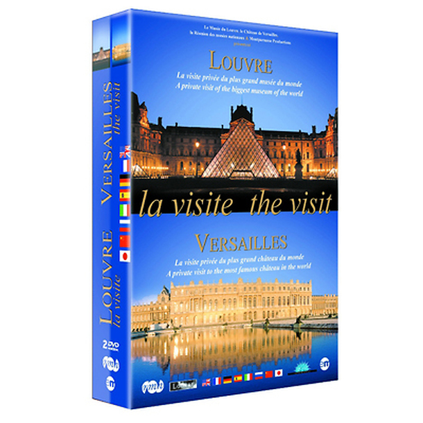 DVD Coffret Louvre-Versailles, La visite