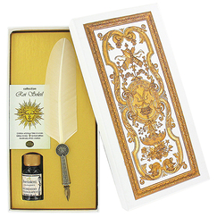 Versailles Writing set - White Goose Feather - Bortoletti