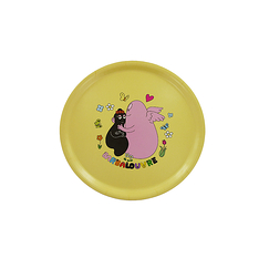 BarbaLouvre - Barbapapa and Barbamama round plate