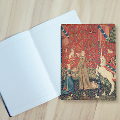 Cahier Tenture de la Dame à la licorne. Le goût, vers 1500