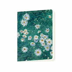 Cahier Gustave Caillebotte - Parterre de marguerites, vers 1893