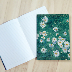 Notebook Gustave Caillebotte - Bed of Daisies, 1893