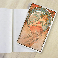 Long notebook Alphonse Mucha - Painting / Poetry, 1896