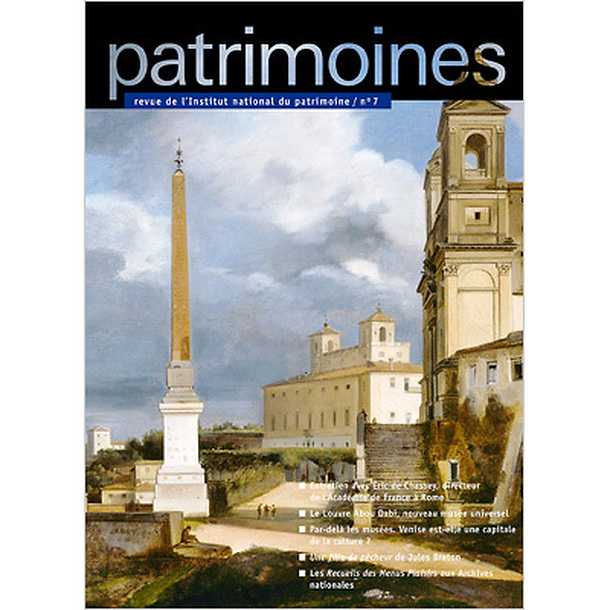 Revue de l'Institut national du patrimoine - Patrimoines n°7