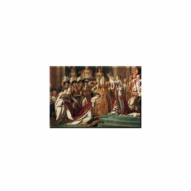 Magnet Jacques-Louis David - Sacre de l'empereur Napoléon 1er et couronnement de l'impératrice Joséphine, 1806-1807