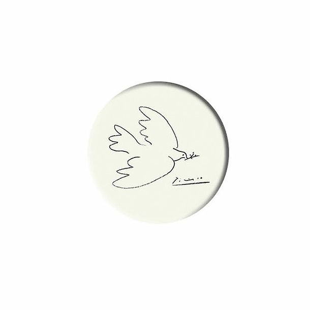 Round Magnet Pablo Picasso - Dove of Peace