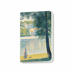 Small notebook Georges Seurat - The Seine at Courbevoie