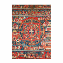 Reproduction Amoghapasha Mandala, Nepal, 1860