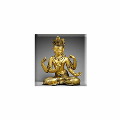 Magnet Vishnu seated