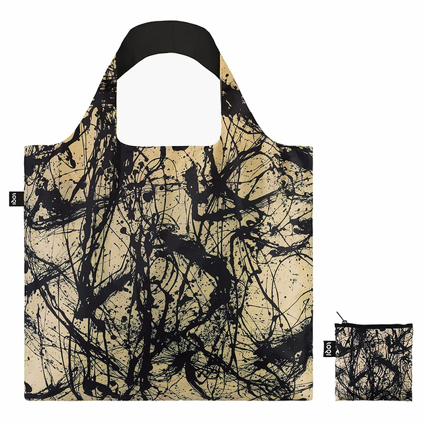 Jackson Pollock - Number 32 Shopping bag - 50 x 42 cm- Loqi