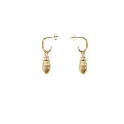 Boucles d'oreilles piriformes