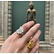 Bague ajustable Gingko Métal argenté - L'Indochineur