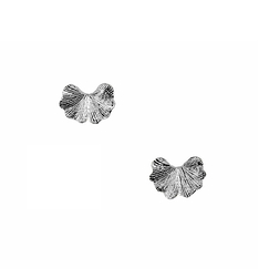 Earrings Gingko Silvery metal - L'Indochineur