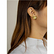 Earrings Gingko Brass with gold plated - L'Indochineur