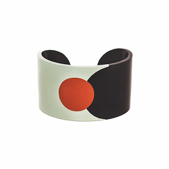 Bracelet Manchette Icare Orange/vert - L'Indochineur