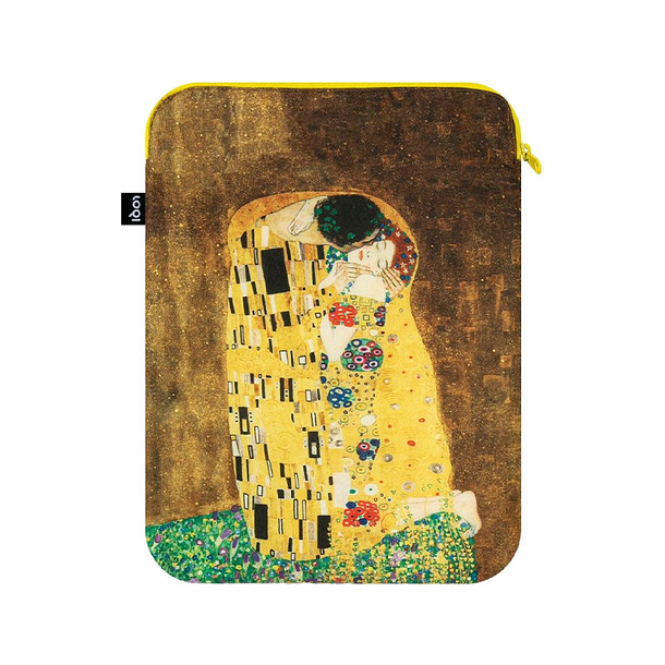 Pochette ordinateur Gustav Klimt - Le Baiser - 36 x 26 cm - Loqi