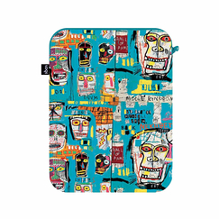 Jean-Michel Basquiat - Skull Recycled Laptop Cover - 36 x 26 cm - Loqi