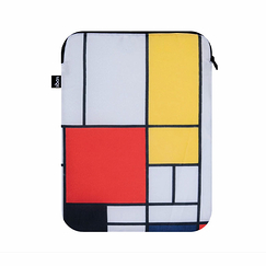 Pochette ordinateur Piet Mondrian - Composition - 36 x 26 cm - Loqi