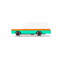Wooden car Candycar - Teal Wagon - Candylab