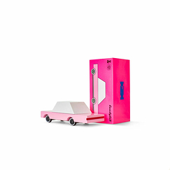 Wooden car Candycar - Pink Sedan - Candylab
