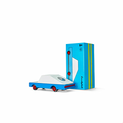 Wooden car Candycar - Blue Racer #8 - Candylab