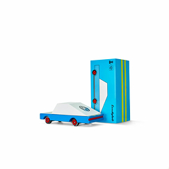 Voiture en bois Candycar - Blue Racer #8 - Candylab