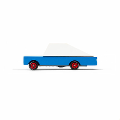 Wooden car Candycar - Blue Racer #8 - Candylab