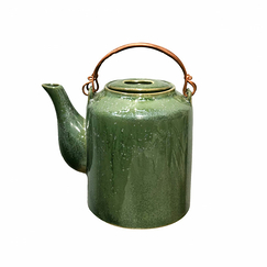 Khalam cylindrical Teapot Jade green - ZaoZam