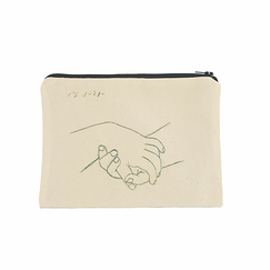 Pouch Pablo Picasso - Two folded hands 21x15 cm