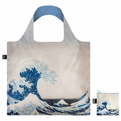 Katsushika Hokusai - The Great Wave Shopping bag - 50 x 42 cm - Loqi